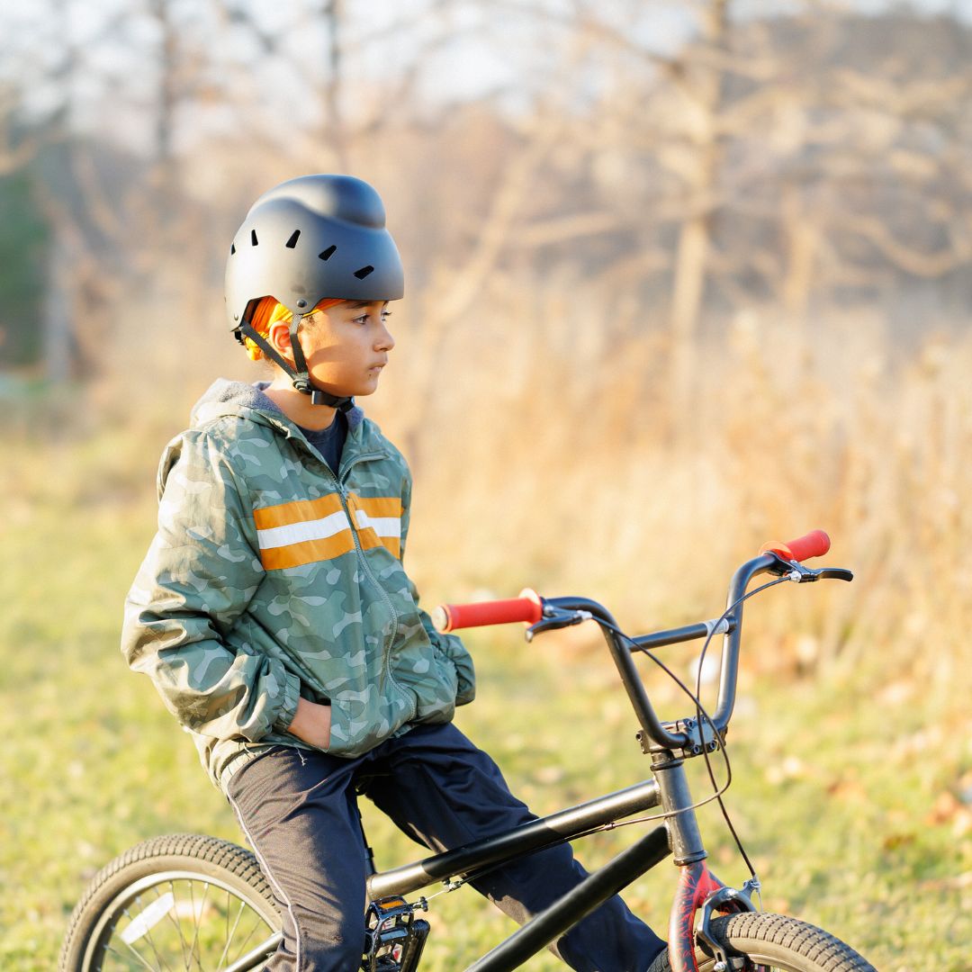 Bold Multi-Sports Helmet with Dome for Hair